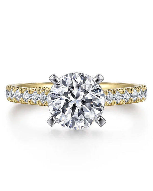 Gabriel & Co. Classic Collection Diamond Engagement Ring