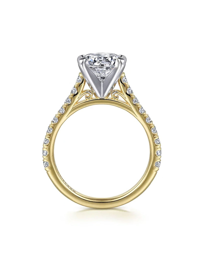 Gabriel & Co. Classic Collection Diamond Engagement Ring