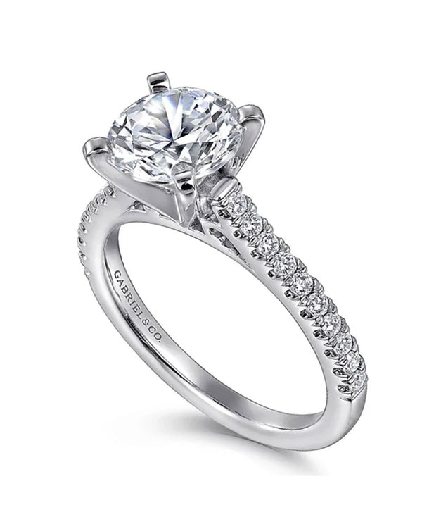 Gabriel & Co. Classic Collection Diamond Engagement Ring