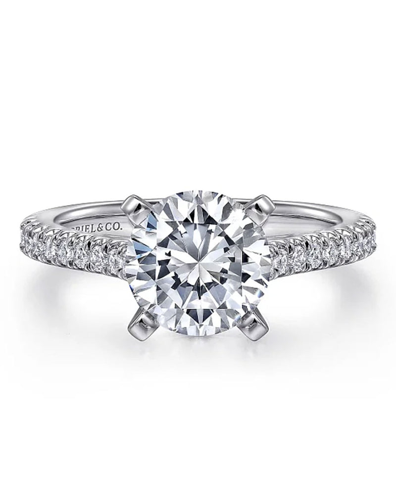 Gabriel & Co. Classic Collection Diamond Engagement Ring