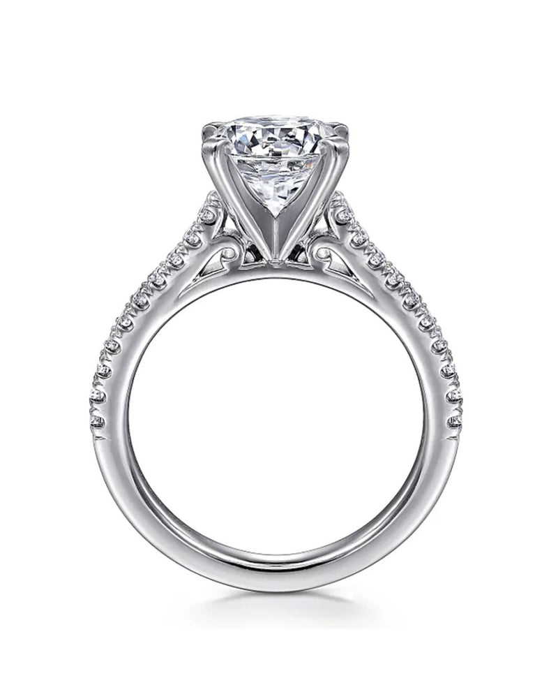 Gabriel & Co. Classic Collection Diamond Engagement Ring