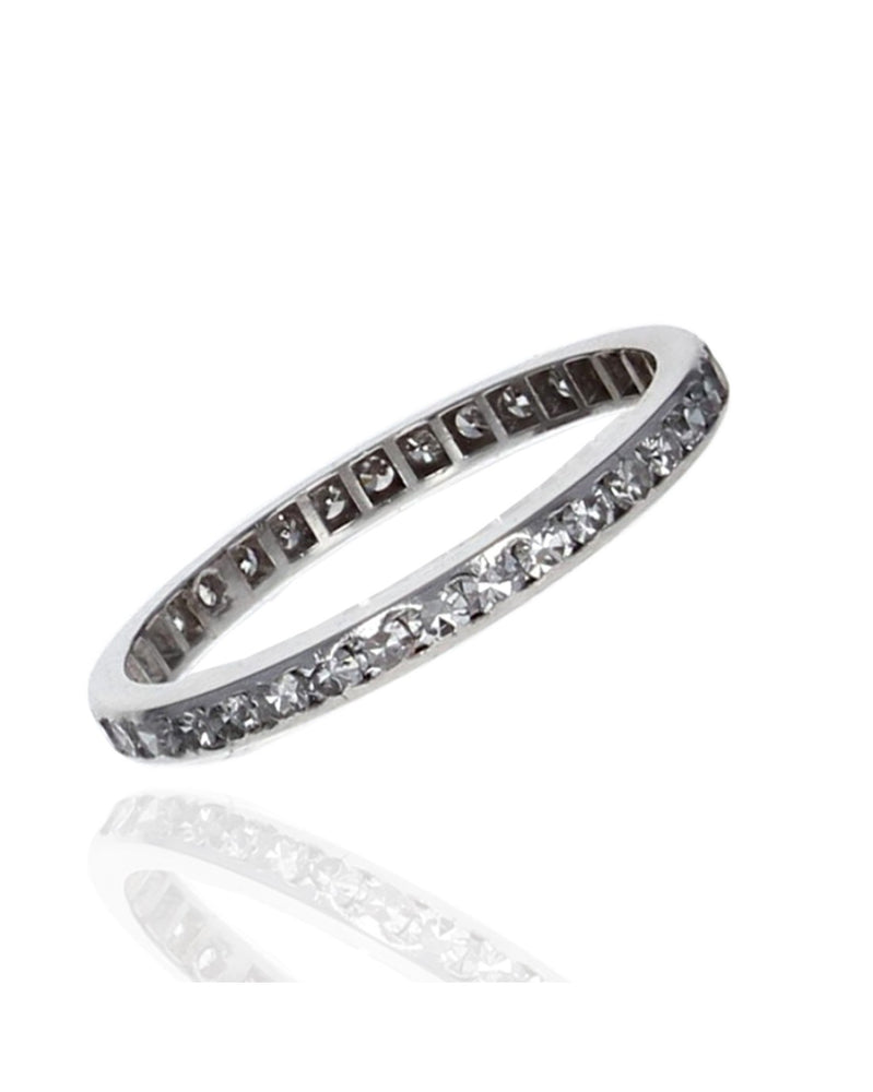 Diamond Eternity Band in Platinum