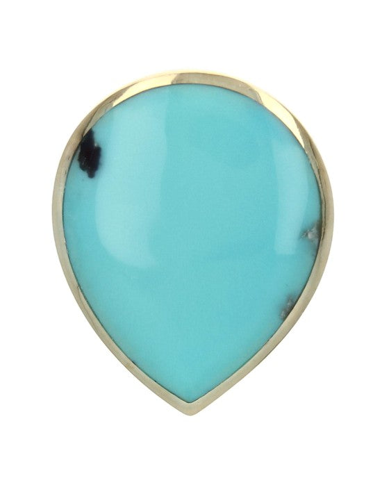 Ippolita Rock Candy Turquoise Ring in Yellow Gold