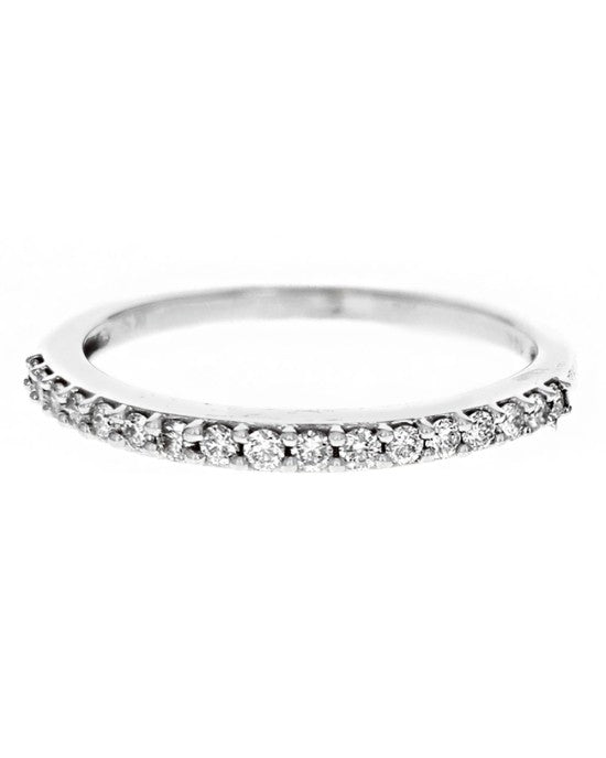 Shared Prong Round Diamond Band