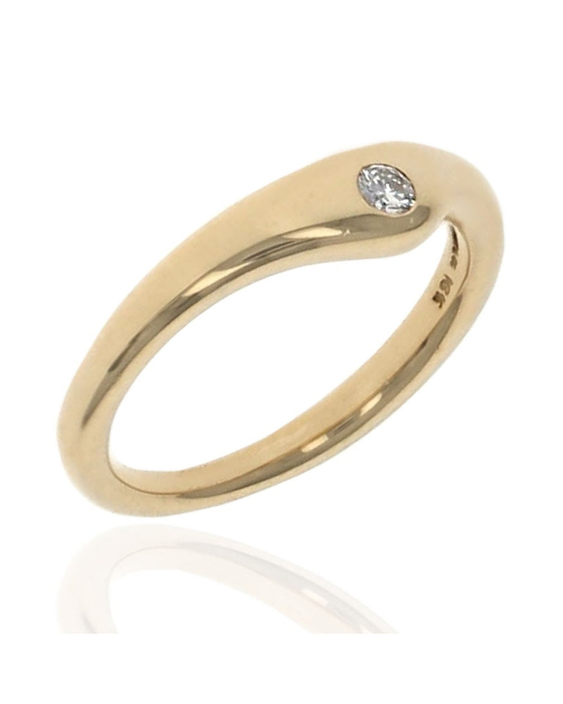 Tiffany & Co. Angela Cummings Diamond Band in Yellow Gold