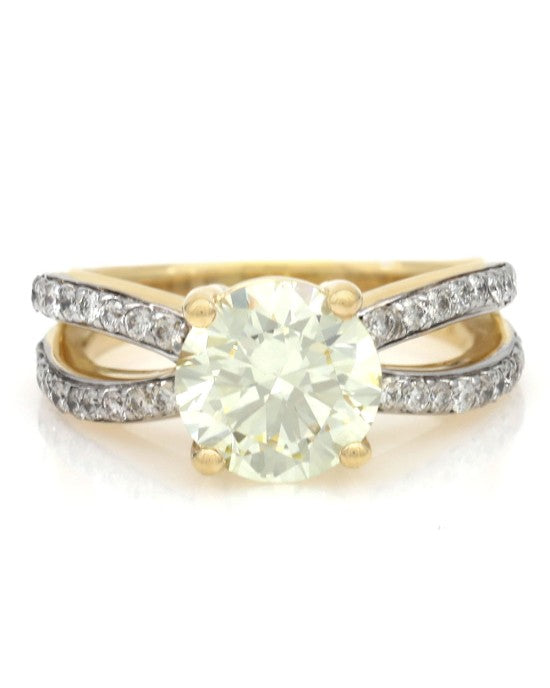 2.60ct Round Brilliant Cut Diamond Solitaire Ring