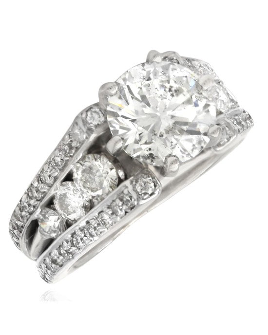 2.48ct Round Brilliant Diamond Solitaire Ring