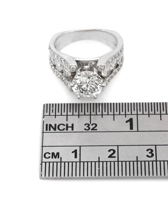 2.48ct Round Brilliant Diamond Solitaire Ring