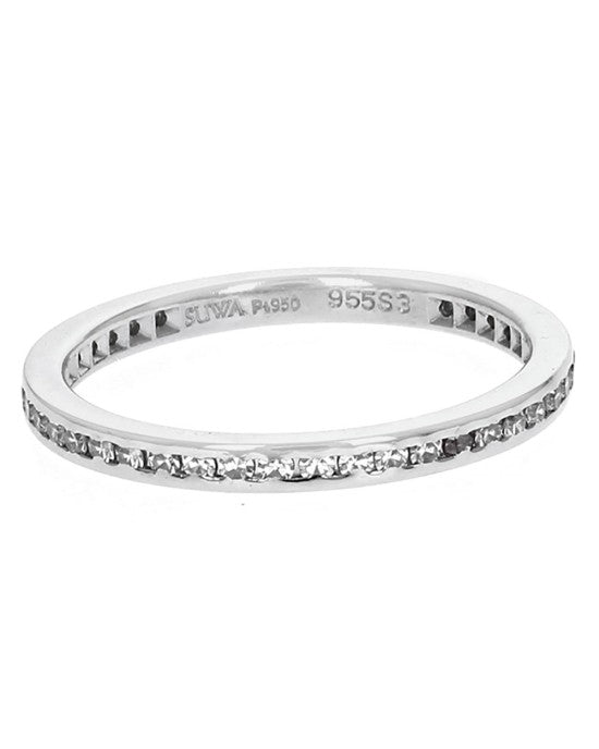 Diamond Eternity Band in Platinum