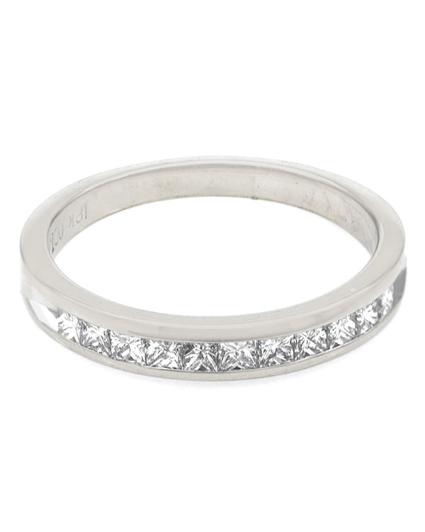 Princess Diamond Band in Gold