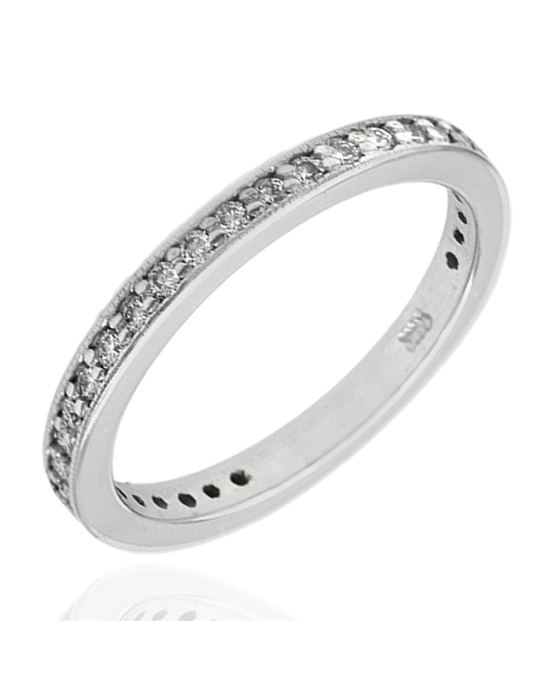 Diamond Three Quarter Eternity Band