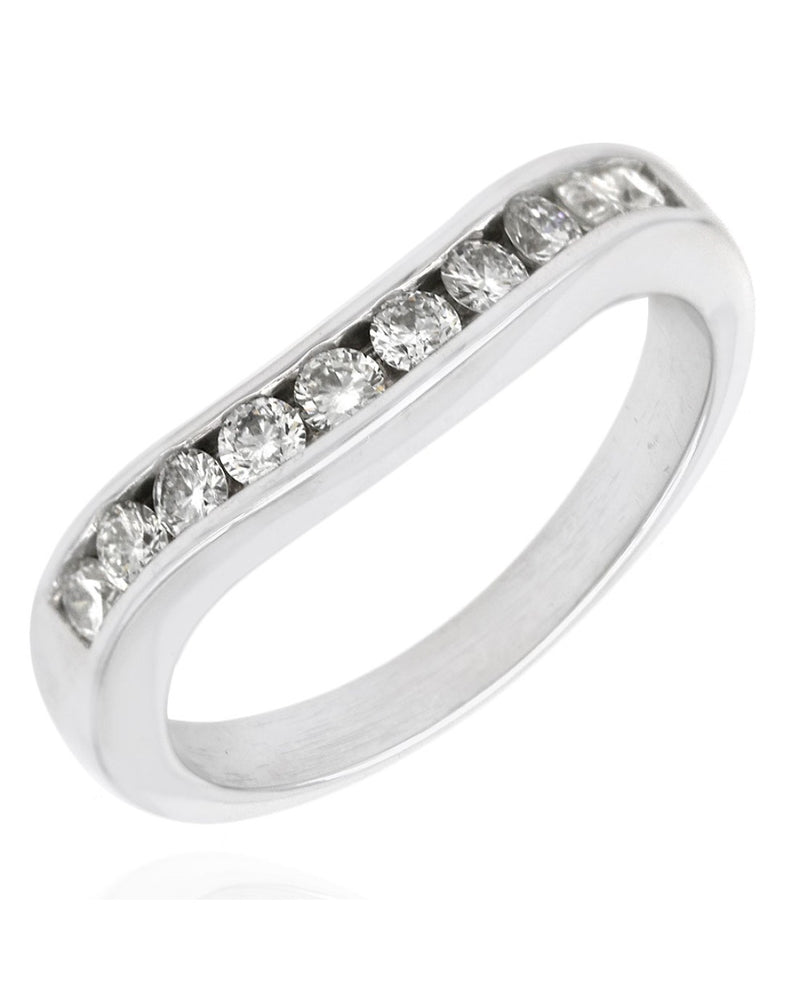 Channel Set Diamond Guard Ring