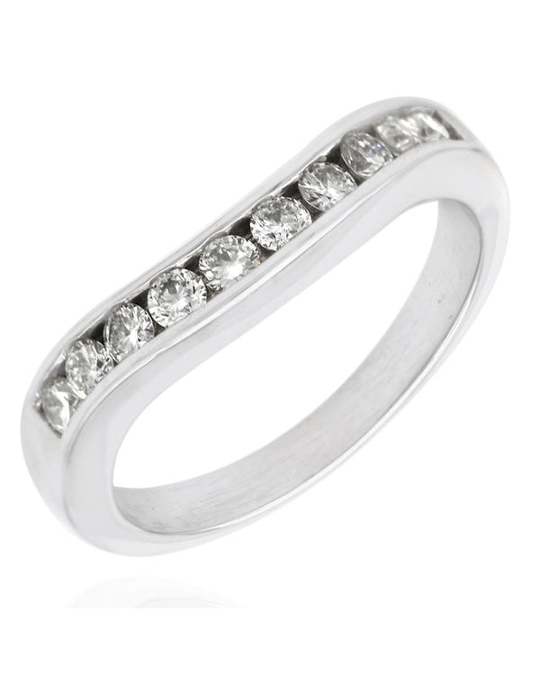 Channel Set Diamond Guard Ring