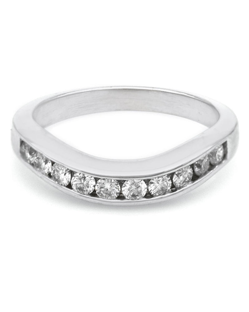 Channel Set Diamond Guard Ring