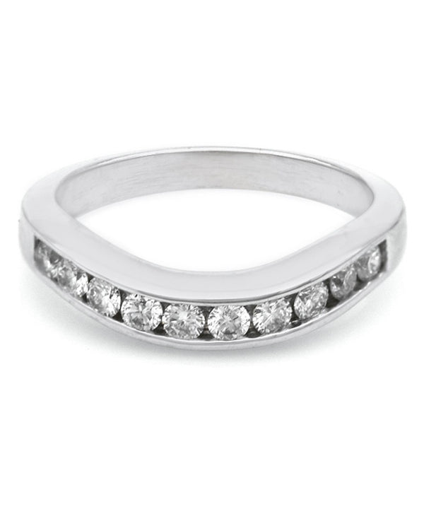 Channel Set Diamond Guard Ring