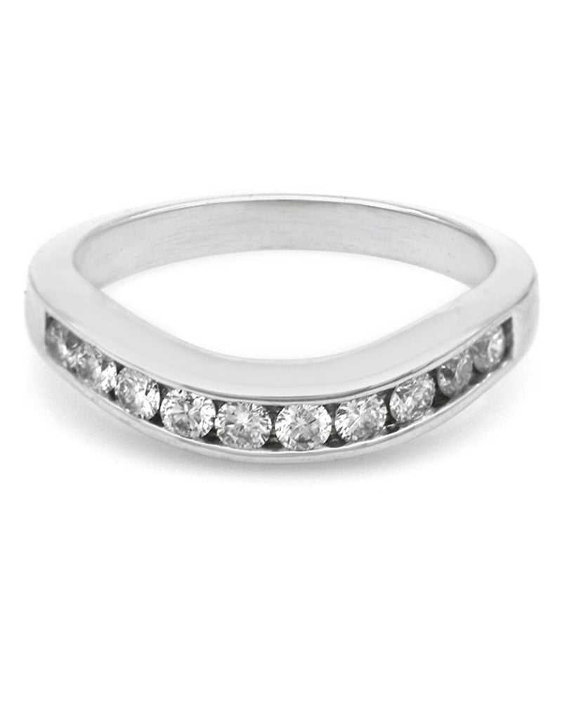 Channel Set Diamond Guard Ring