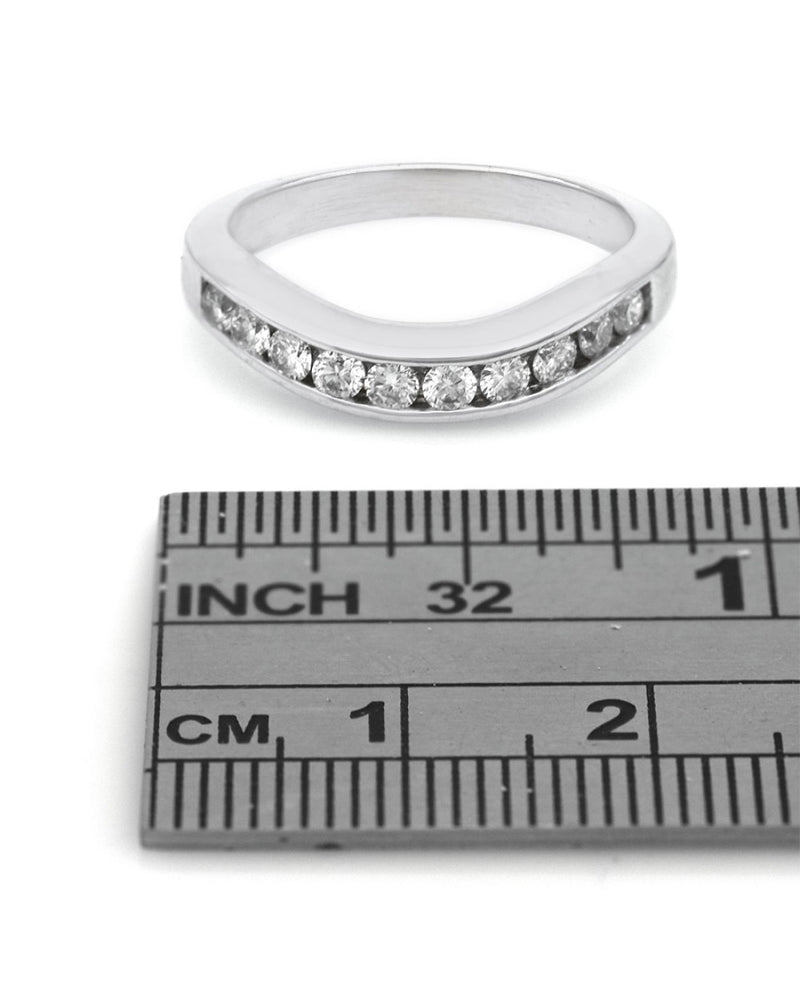 Channel Set Diamond Guard Ring