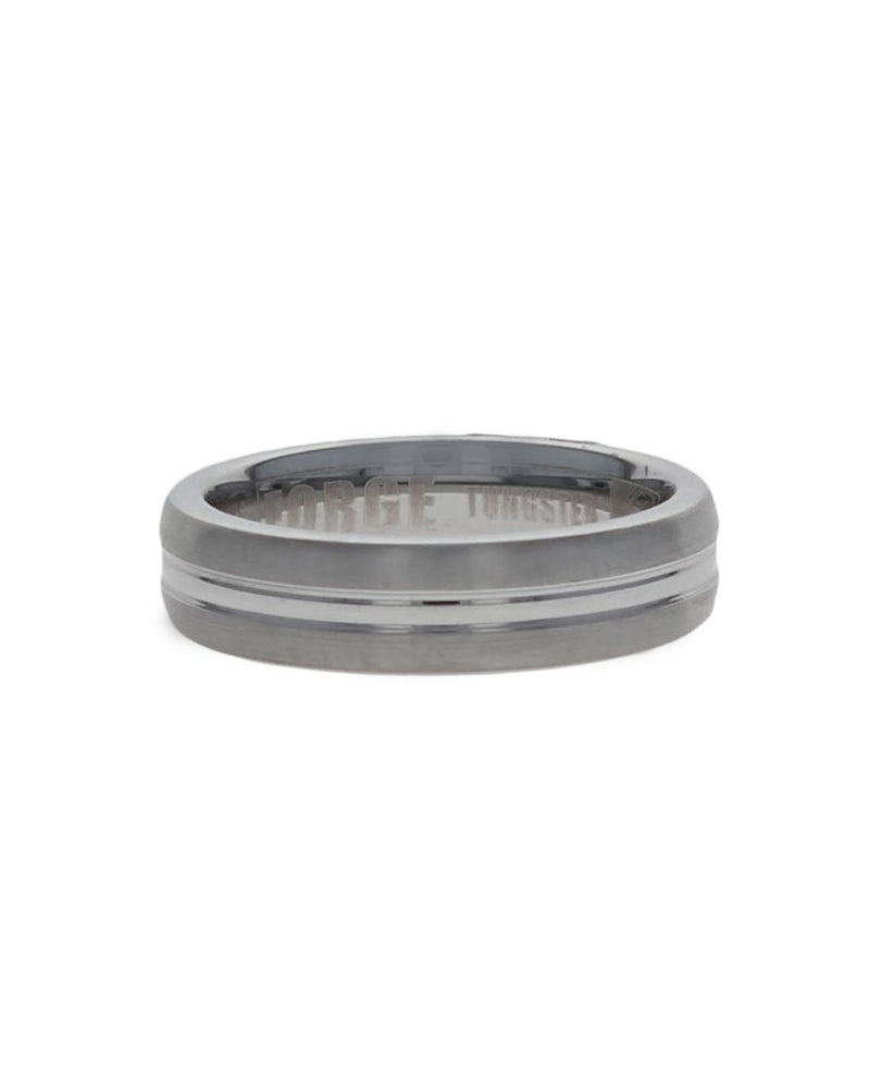 Gentlemen's Center Cut Comfort Fit Band in Tungsten