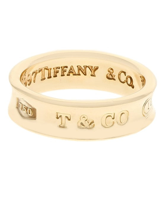 Tiffany & Co. 1837 Concave Band in Gold