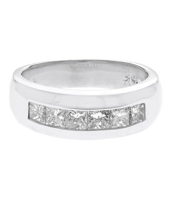 Princess Diamond Tapered Band