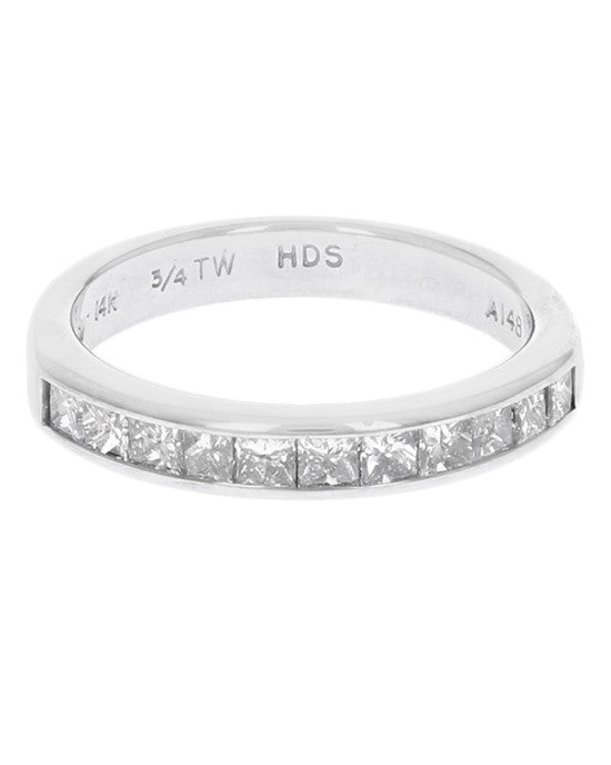 Princess Diamond Band Ring