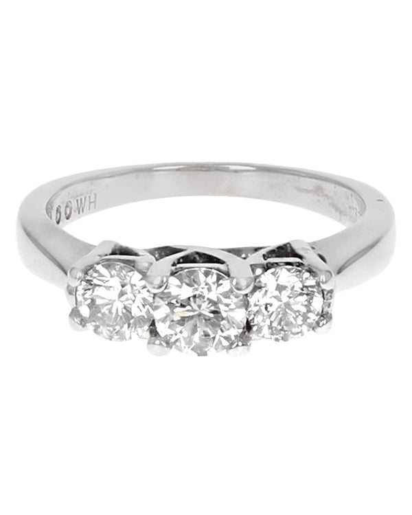 3 Stone Diamond Engagement Ring