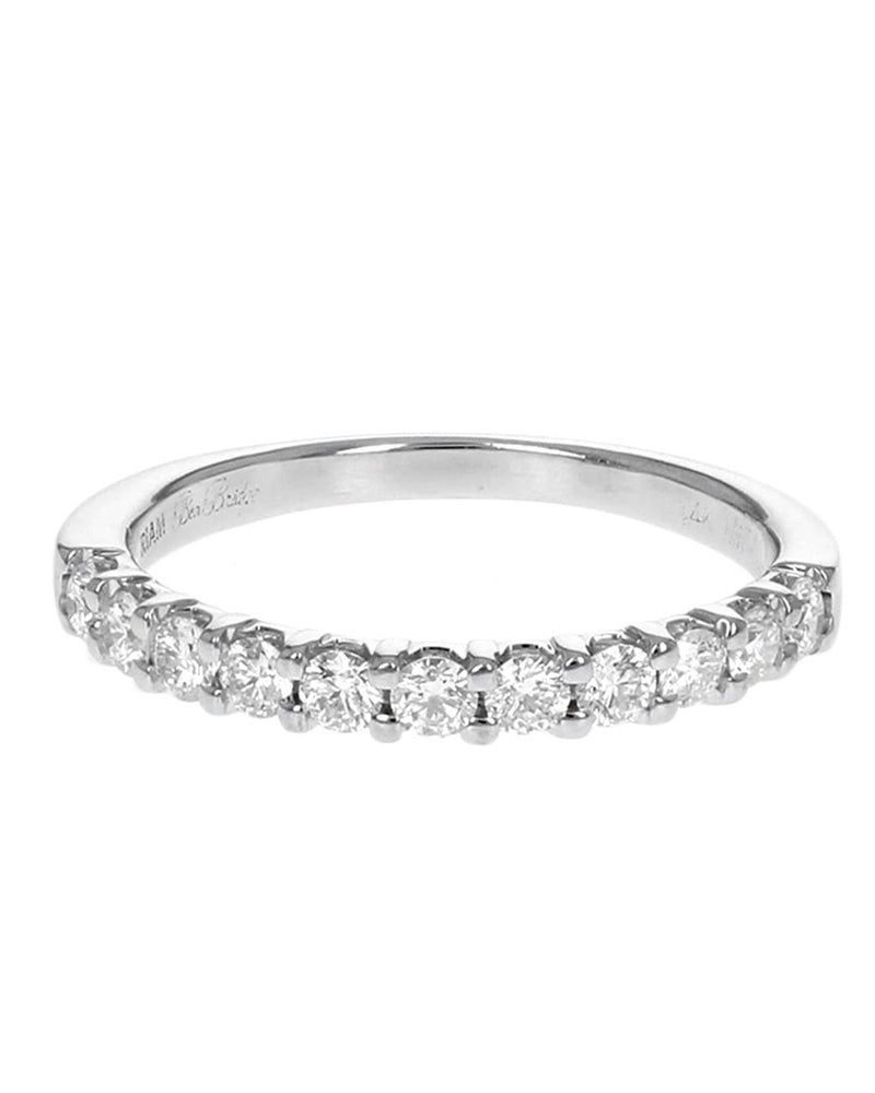 Shared Prong Round Diamond Band