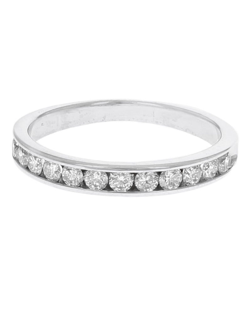 Channel Set Diamond Band