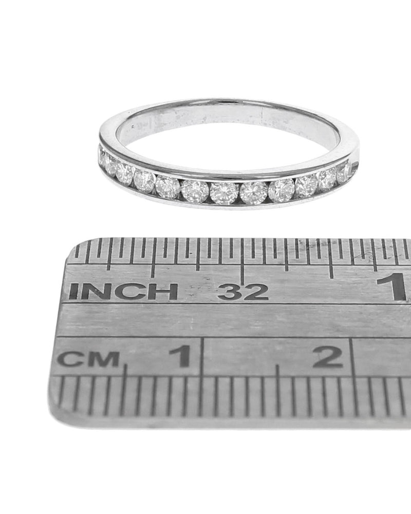 Channel Set Diamond Band