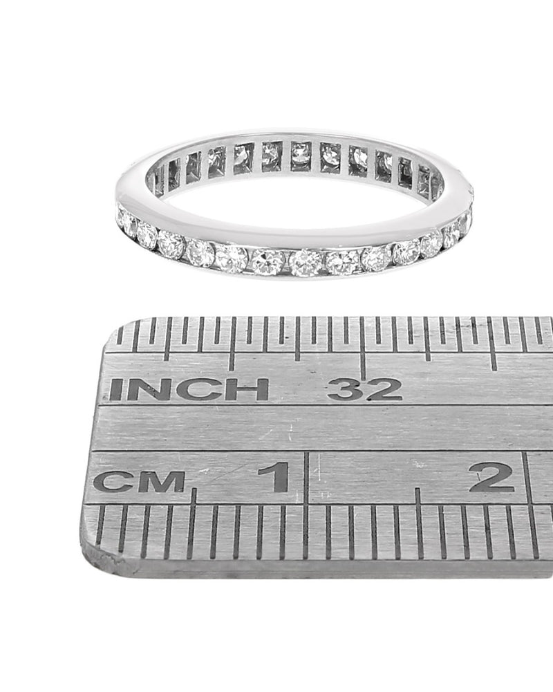 Diamond Eternity Band in Platinum