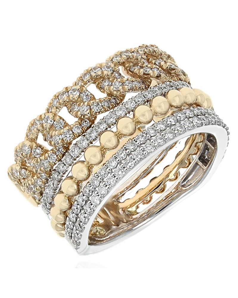 Gabriel & Co. Diamond Easy Stack Band