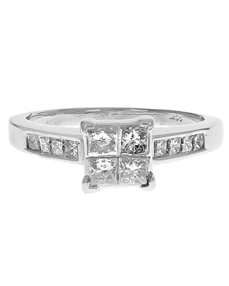 Princess Diamond Engagement Ring