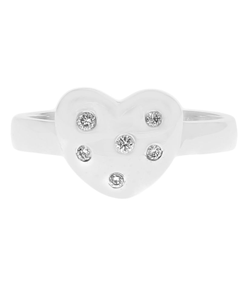 Tiffany & Co. Diamond Heart Ring