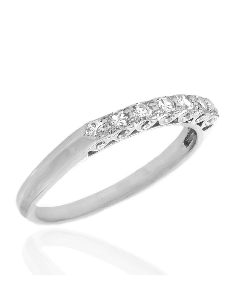 Diamond Wedding Band in Platinum