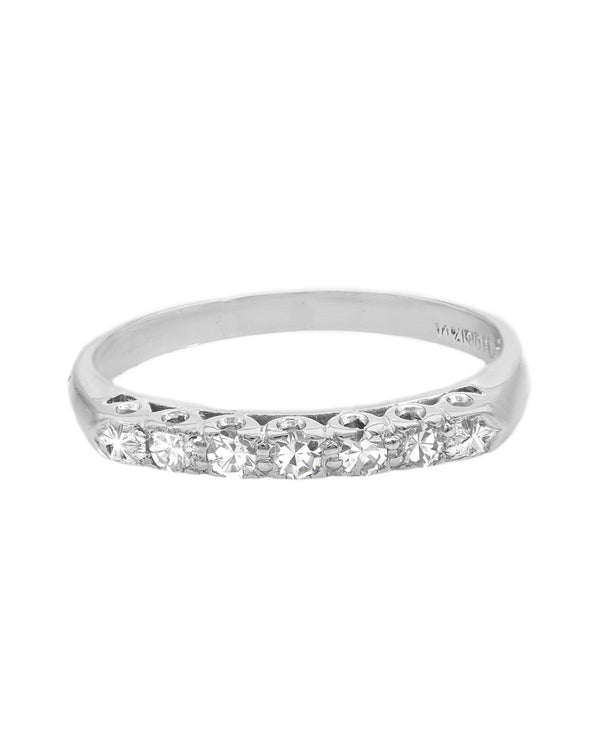 Diamond Wedding Band in Platinum