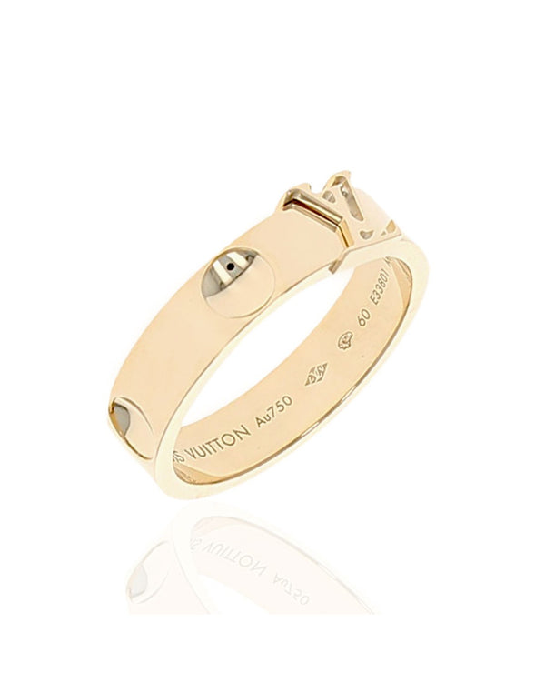 Louis Vuitton Empriente Band in Yellow Gold