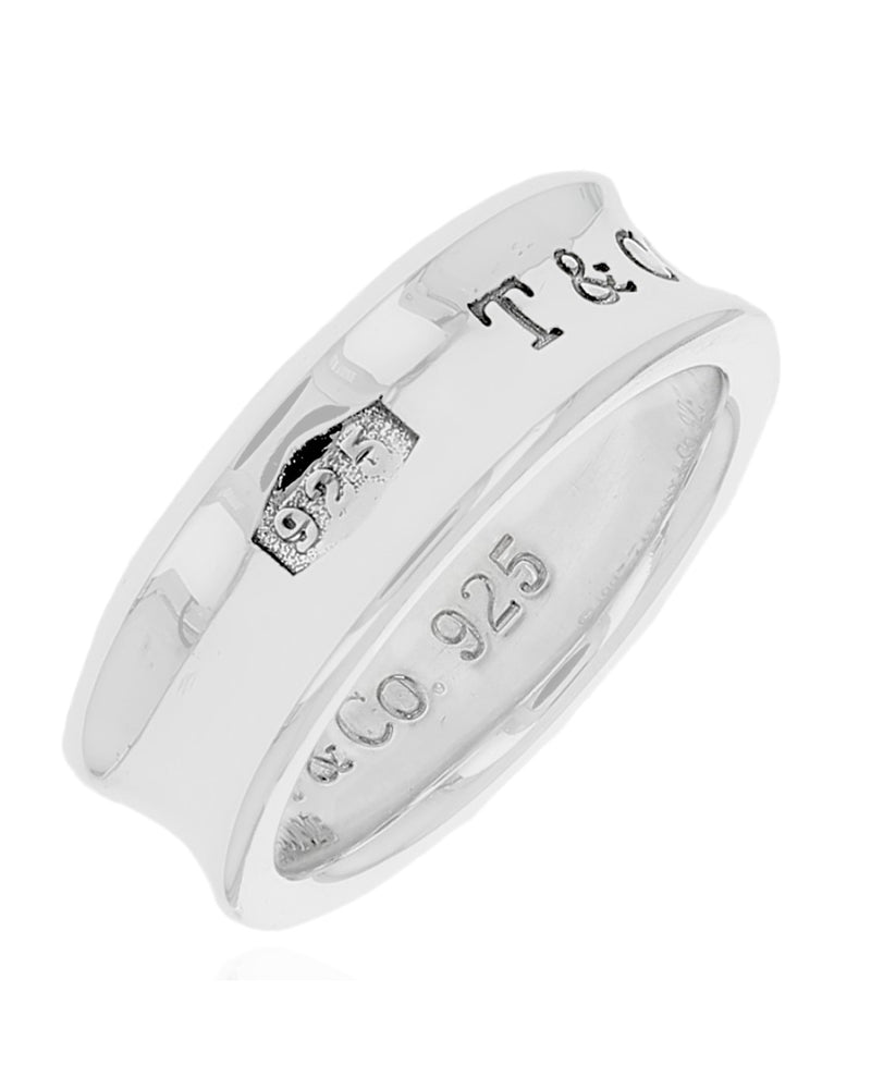 Tiffany & Co. 1837 Concave Band in Silver