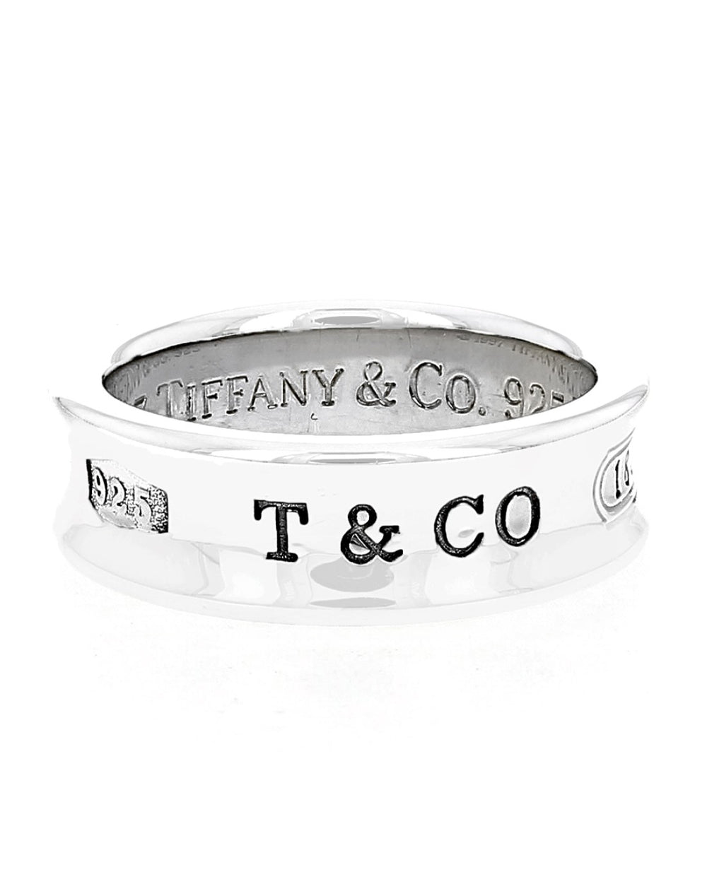 Tiffany & Co. 1837 Concave Band in Silver – E.D. Marshall Jewelers™