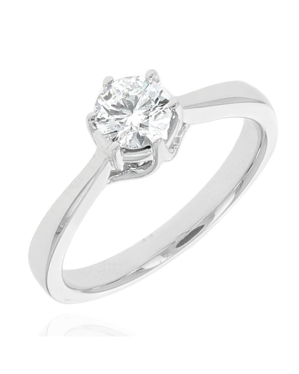 0.50ct Round Brilliant Diamond Engagement Ring