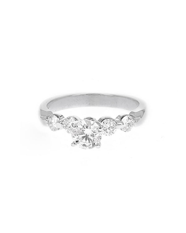 Round Brilliant Diamond Solitaire Round Diamond Engagement Ring