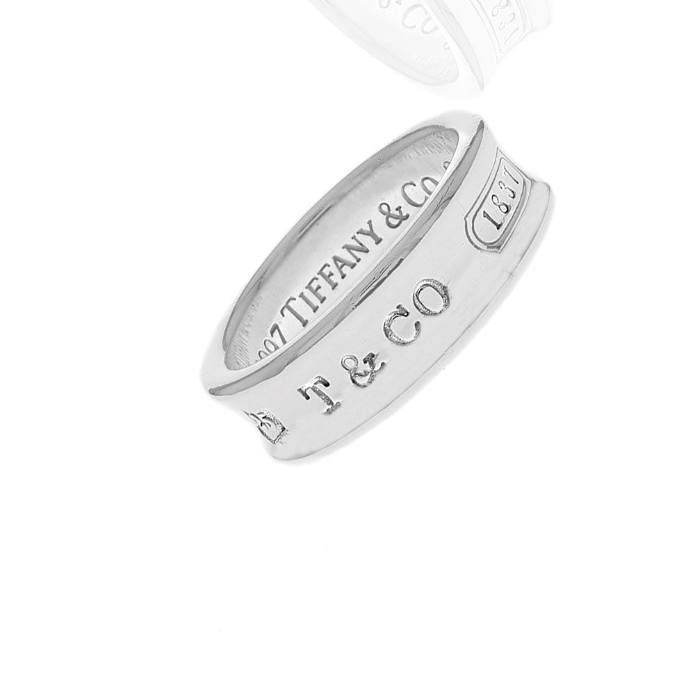Tiffany & Co. 1837 Concave Band in Silver – E.D. Marshall Jewelers™