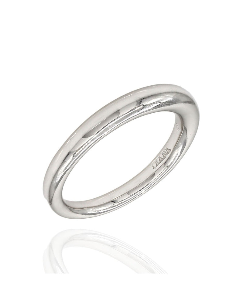 Band Ring in Platinum