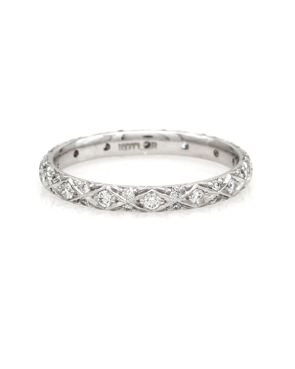 Harry Kotlar Diamond Eternity Ring in Platinum