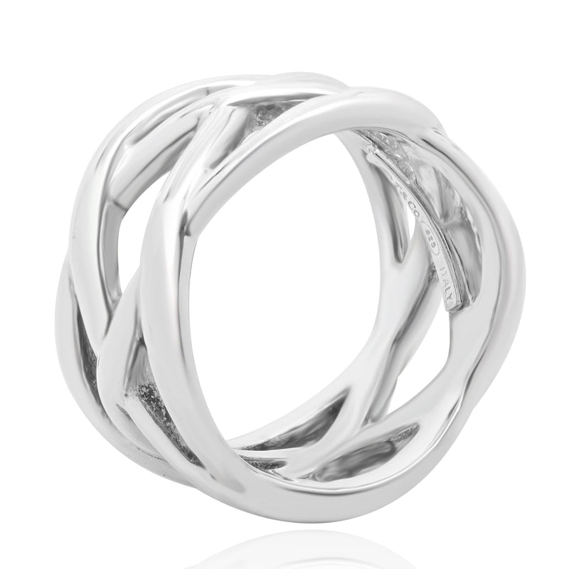 Tiffany & Co. Sterling Silver Celtic Knot Ring