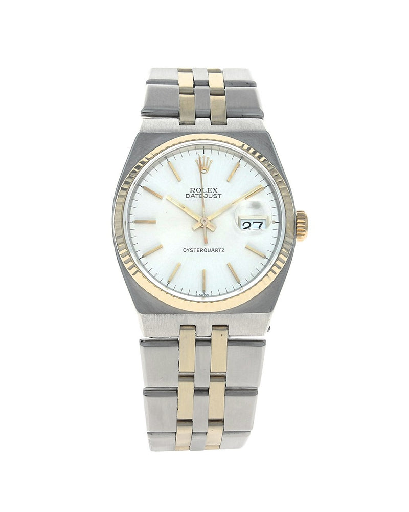 Rolex Datejust Oysterquartz Stainless Steel Yellow Gold 17013