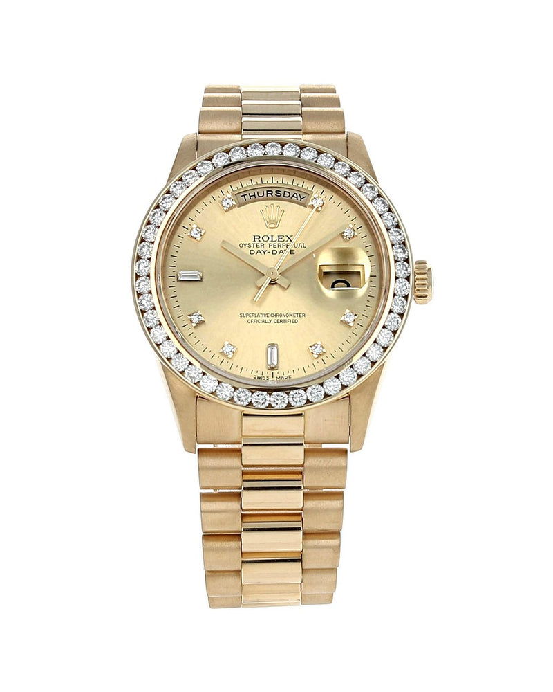 Rolex Day-Date 36 Yellow Gold President 18238