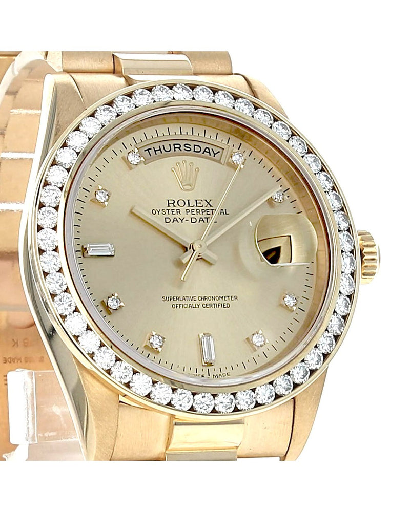 Rolex Day-Date 36 Yellow Gold President 18238