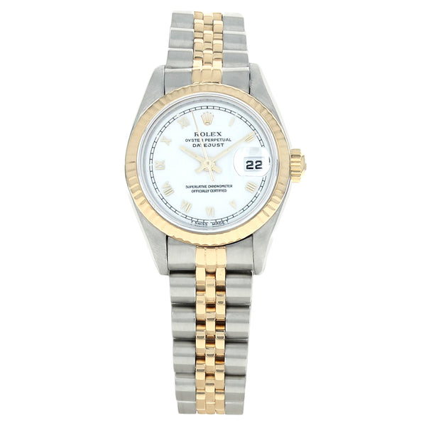 Rolex Lady-Datejust 26mm Stainless Steel Yellow Gold 69173