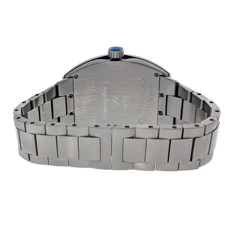 Franck Muller Vanguard Crazy Hours Titanium V45CHTTBRBL