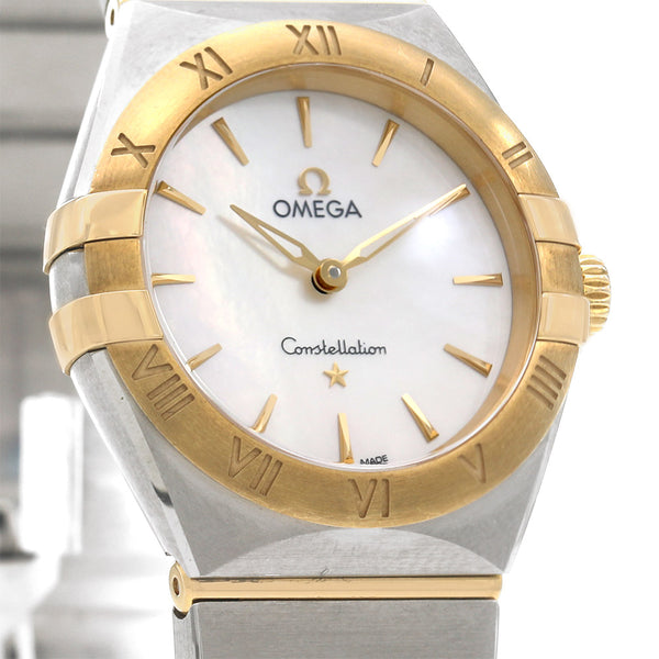 Omega Constellation 28MM Stainless Steel Yellow Gold 131.20.28.60.05.002